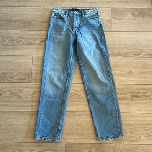 Banana Republic straight leg jeans with mid rise